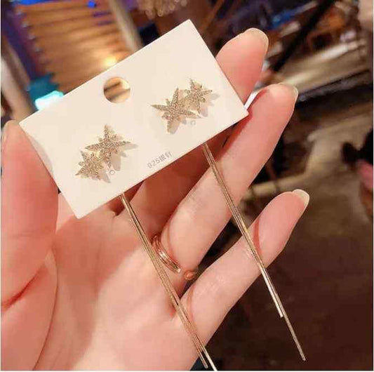 Stars Chain Earrings