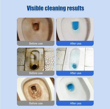 24 Pcs Toilet Cleaning Effervescent Tablets